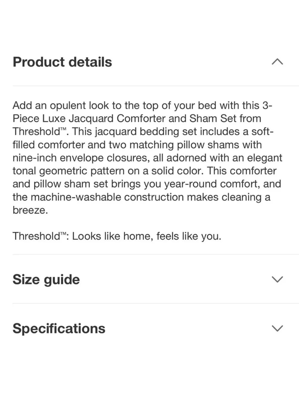 Threshold King Luxe Jaquard Light Teal Comforter & Sham Set